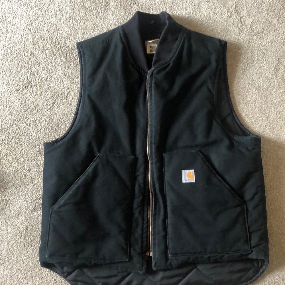 Carhartt zip up vest Large